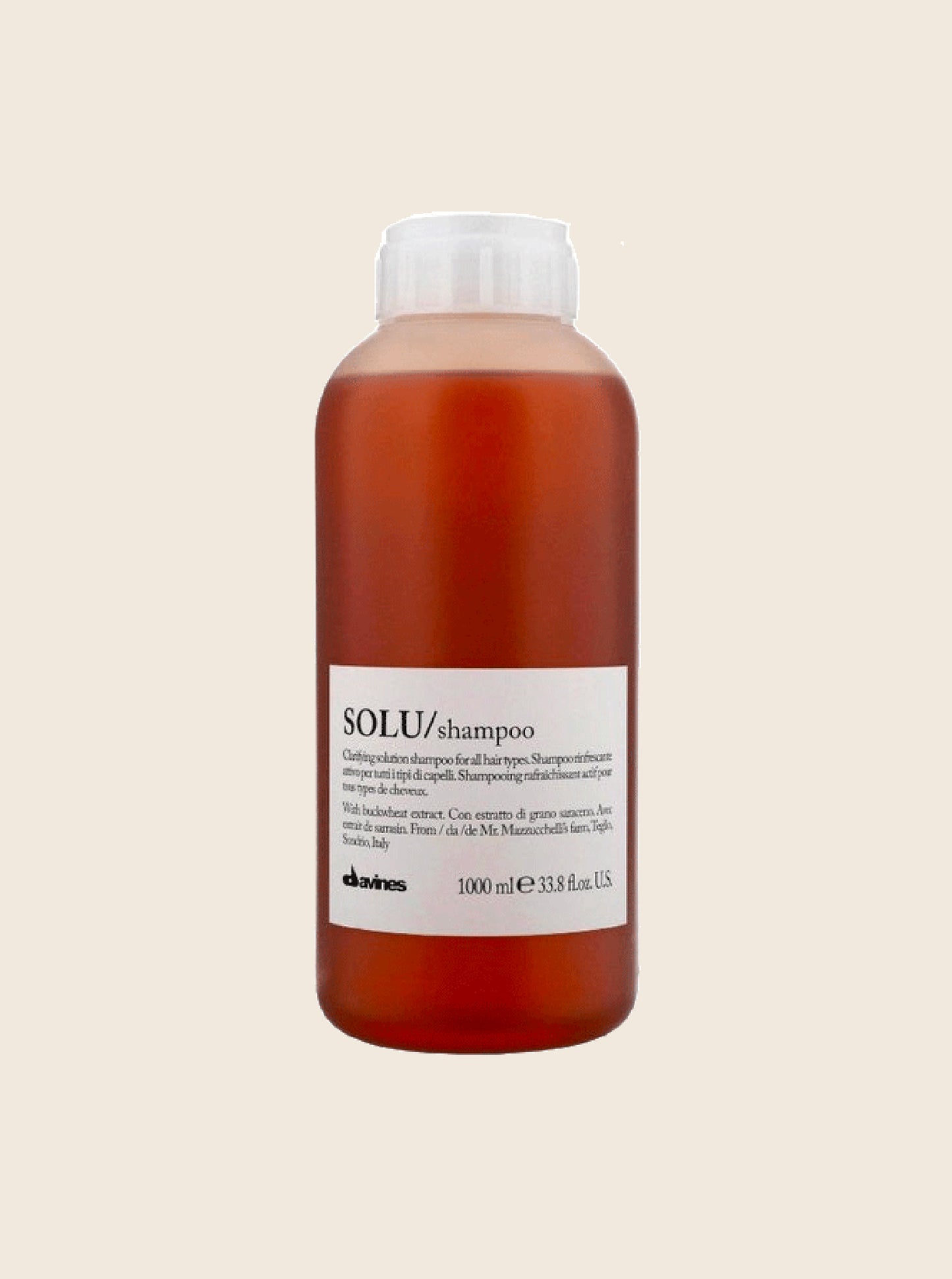 SOLU Shampoo Cleansing shampoo to rid of build up