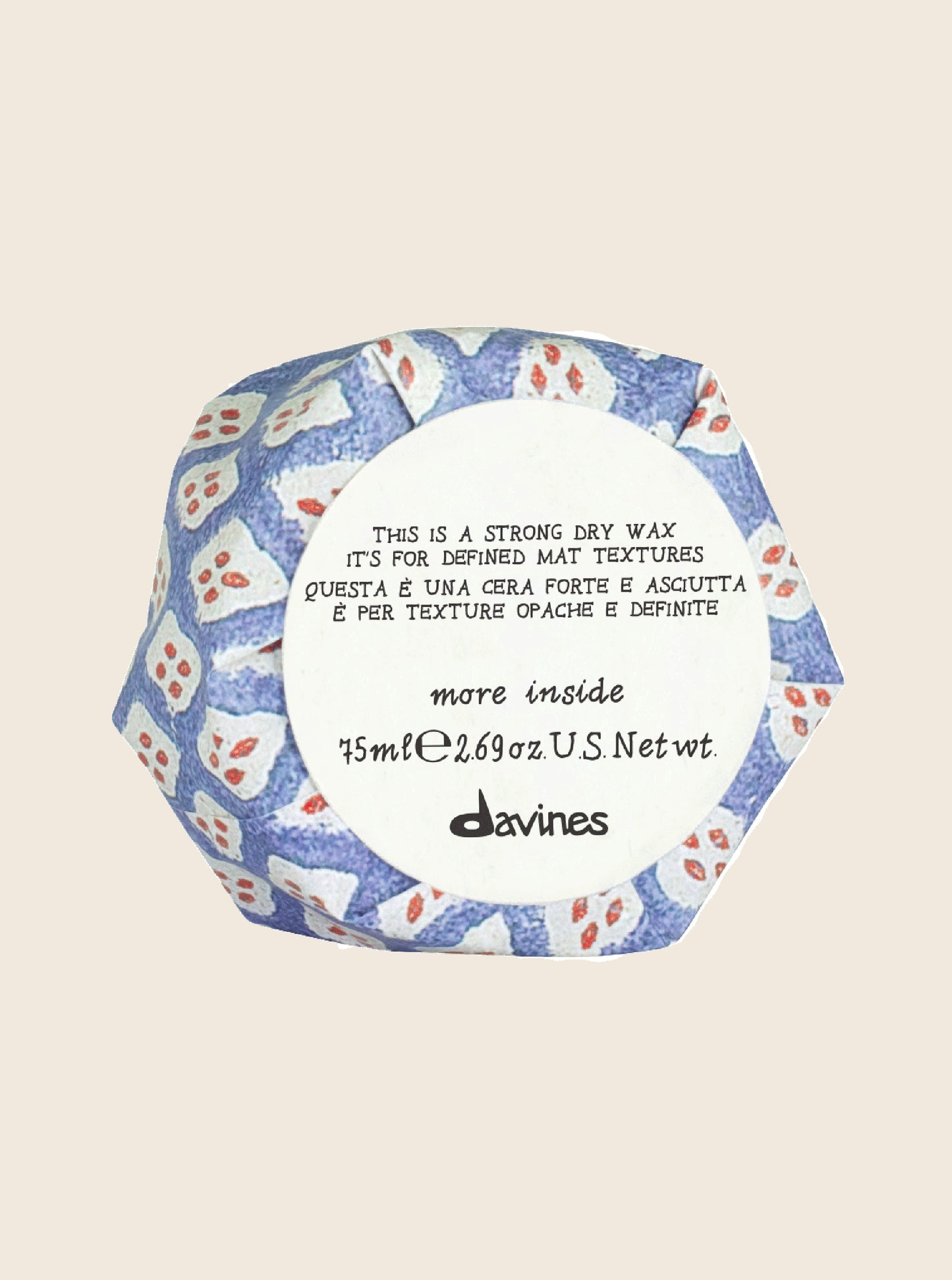 This is a Strong Dry Wax